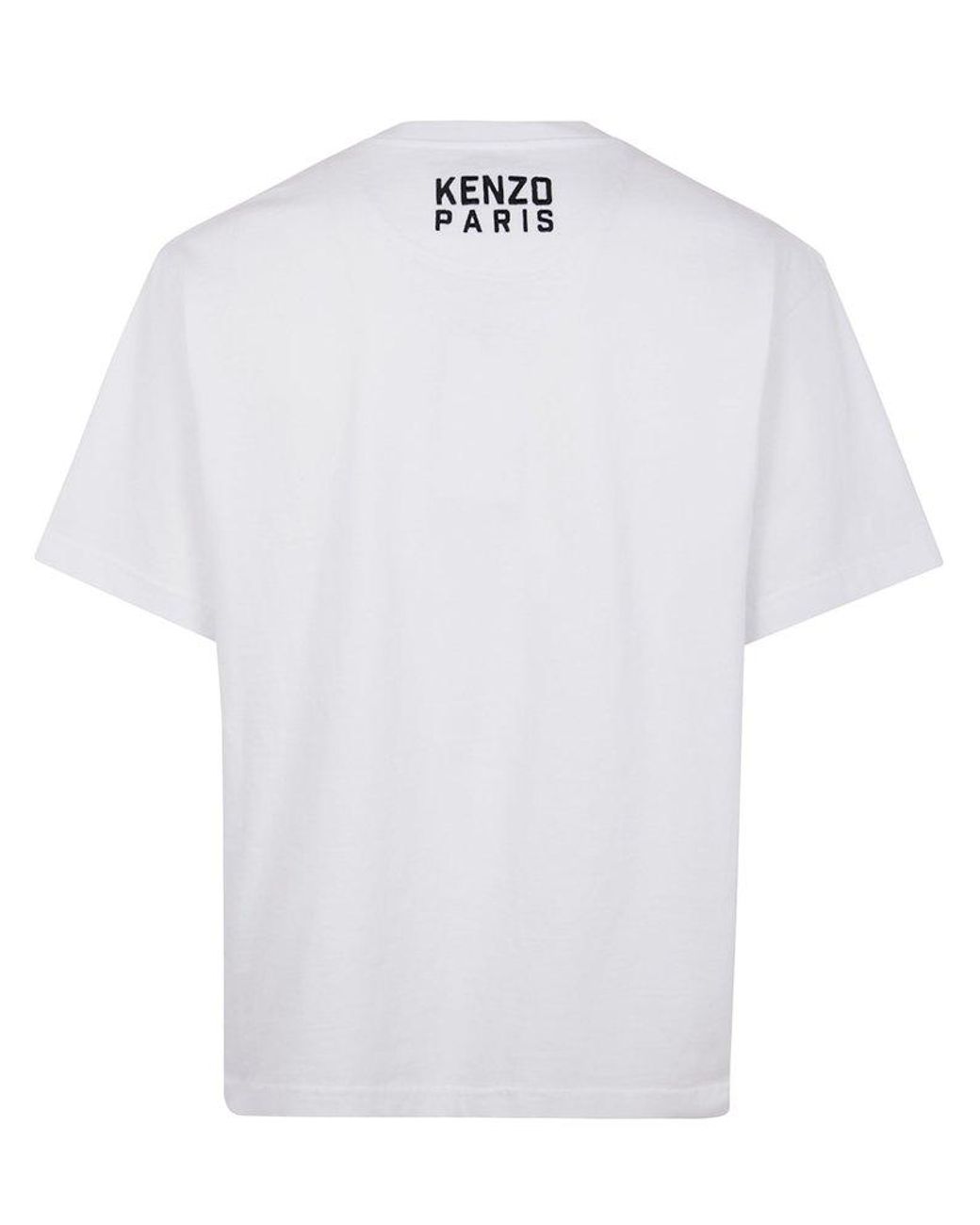Tシャツ・カットソー KENZO GOTS KENZO HAPPY TIGER EMBROIDERED OVERS T-shirt Kenzo Gots Kenzo Happy Tiger Embroidered Oversize