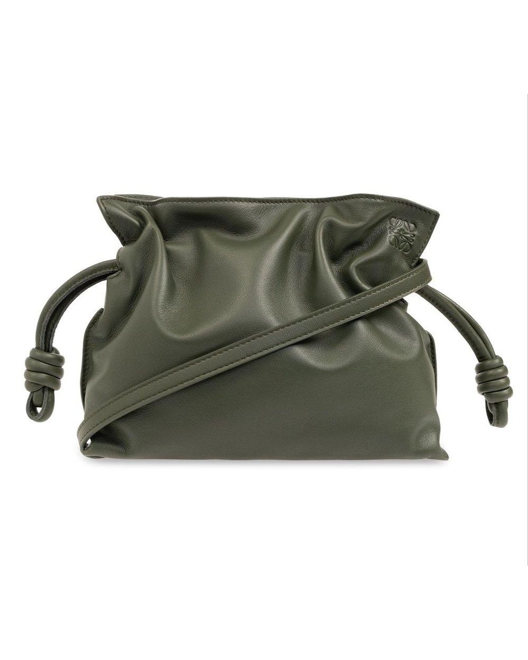Loewe X Suna Fujita Flamenco Drawstring Mini Crossbody Bag
