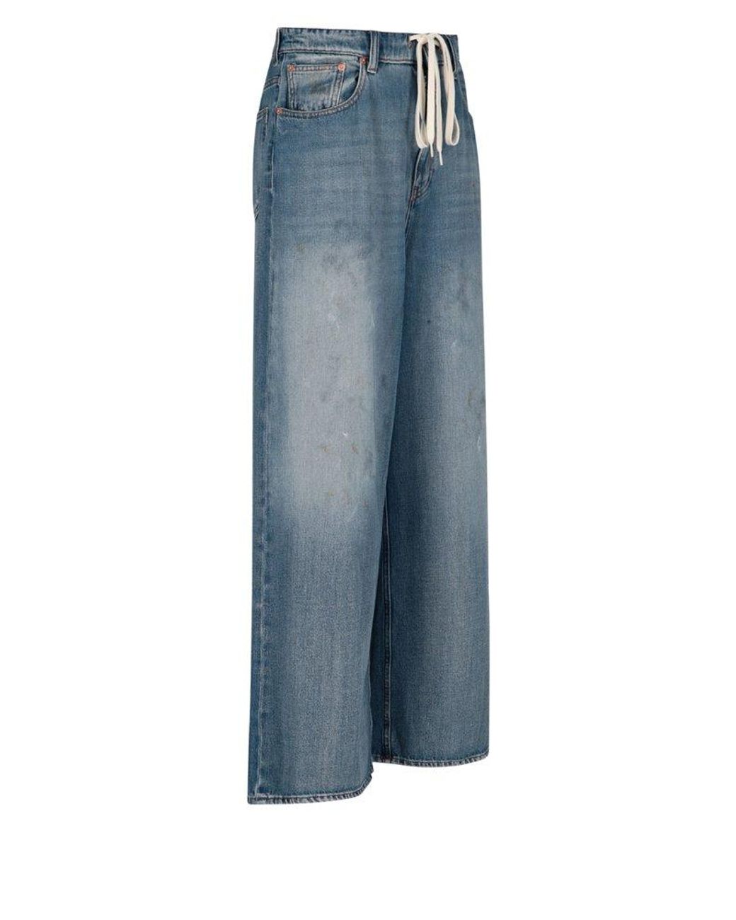 https://cdna.lystit.com/1040/1300/n/photos/cettire/88ab08ba/mm6-by-maison-martin-margiela-Blue-Dirty-Wash-Drawstring-Jeans.jpeg