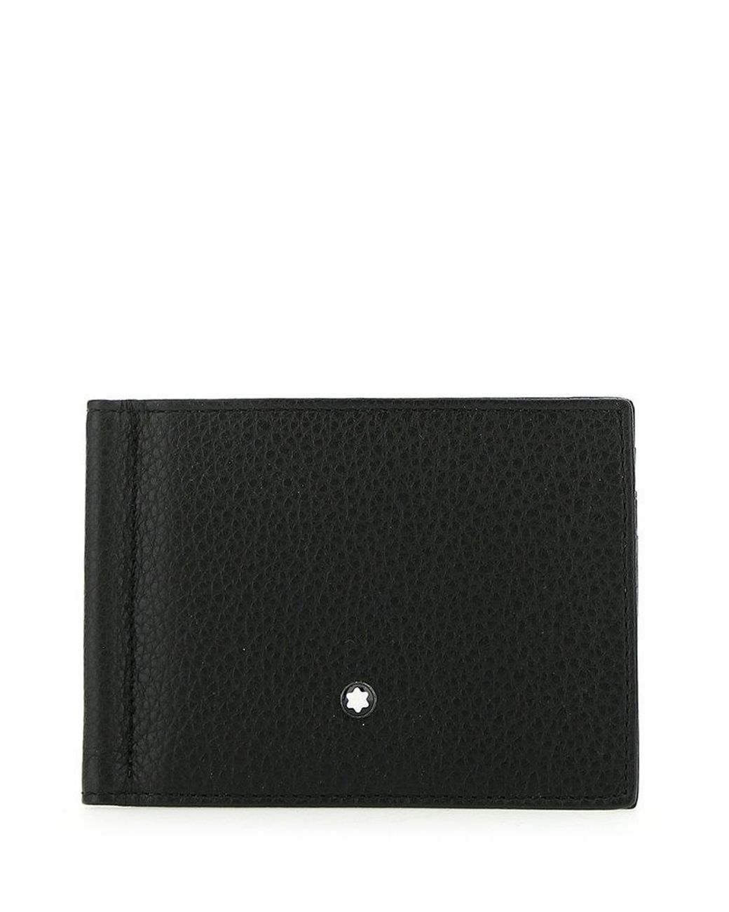 Montblanc Meisterstuck Money Clip Bifold Wallet in Black for Men Lyst