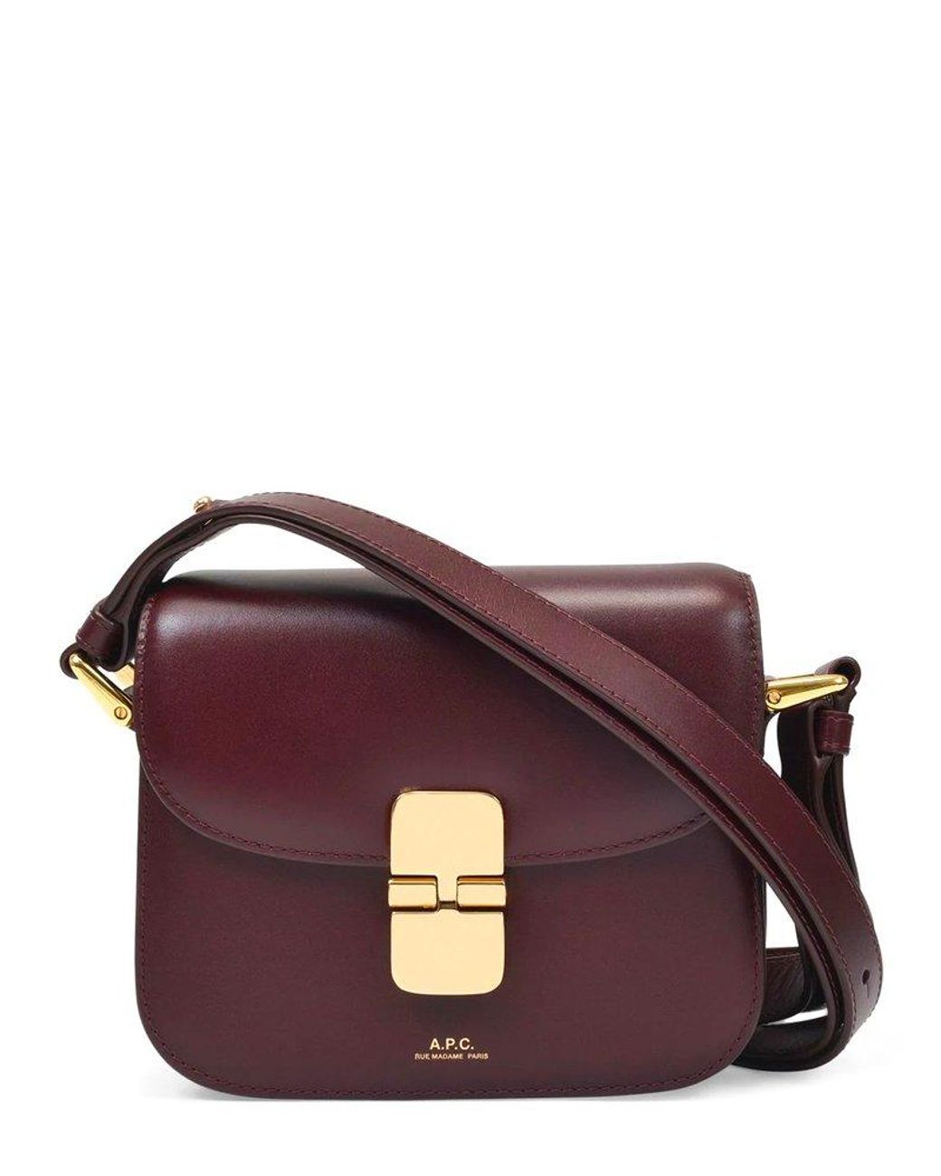 A.P.C. X Suzanne Koller Grace Small Shoulder Bag in Purple | Lyst