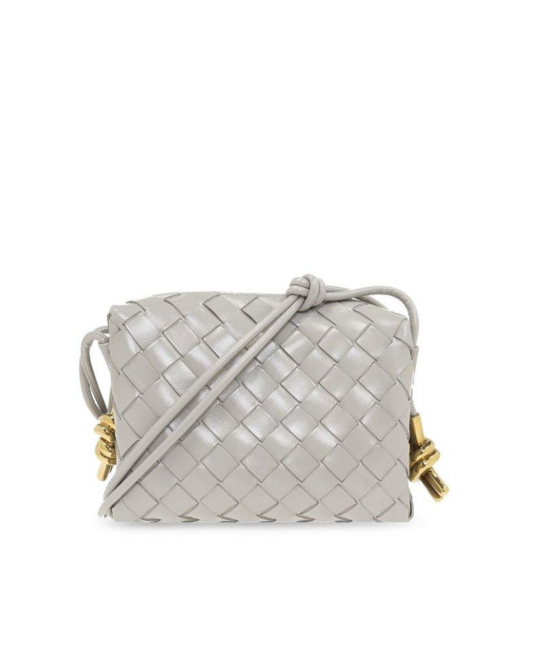 Bottega Veneta Mini Cassette Woven Crossbody Bag