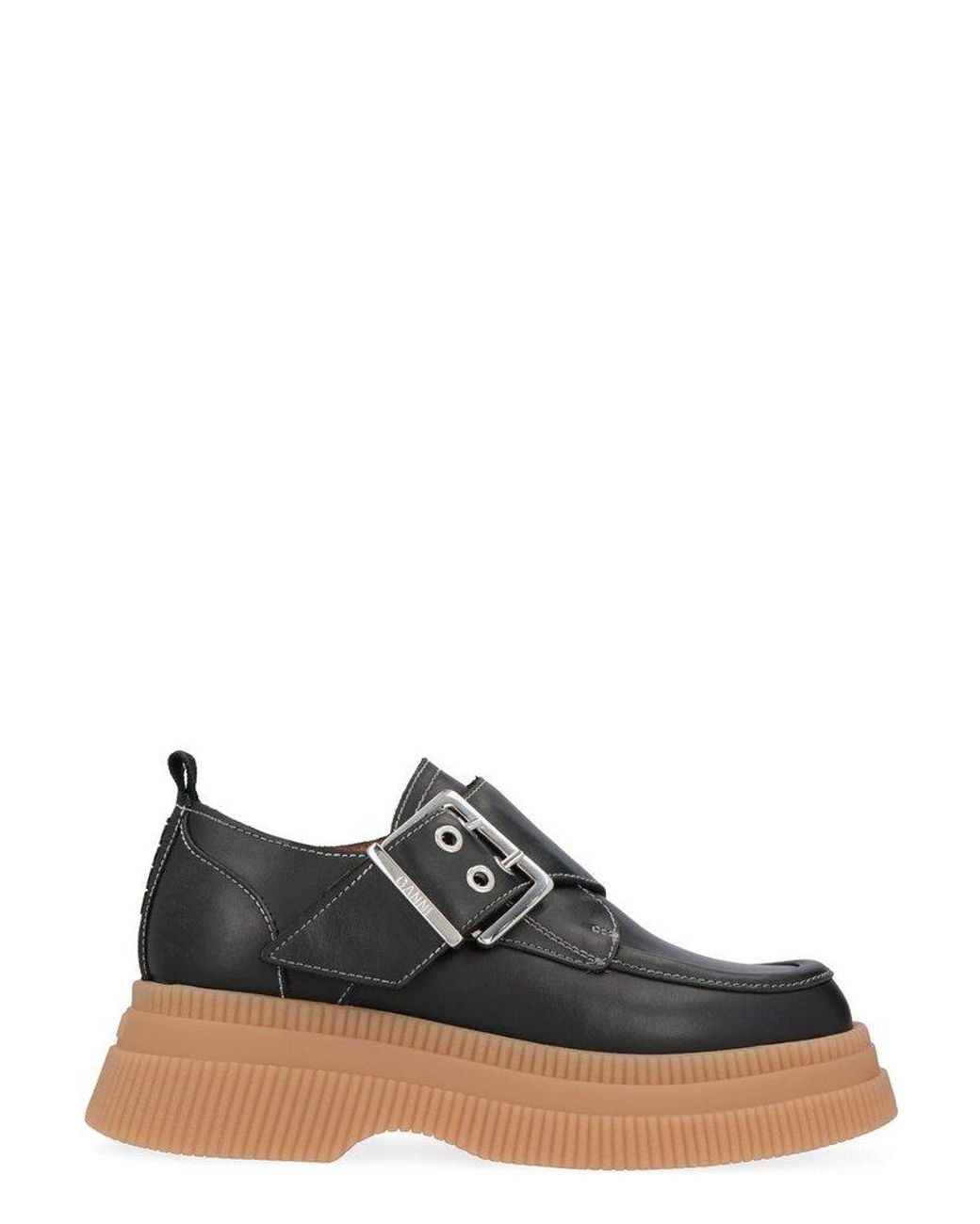 Ganni Flat Shoes in Black | Lyst