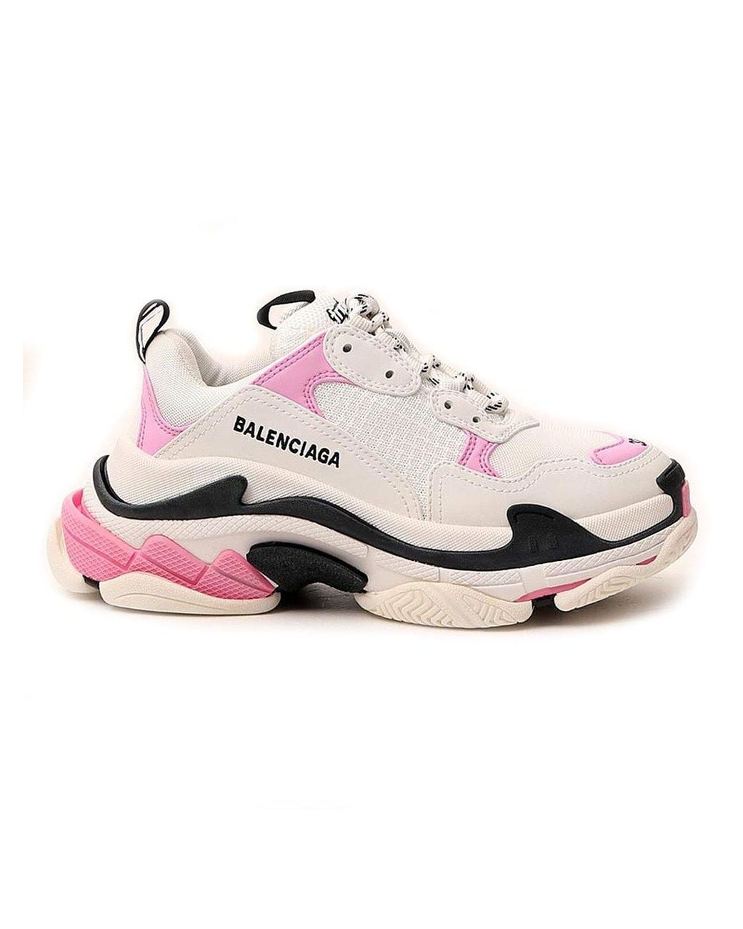 balenciaga sneakers pink triple s