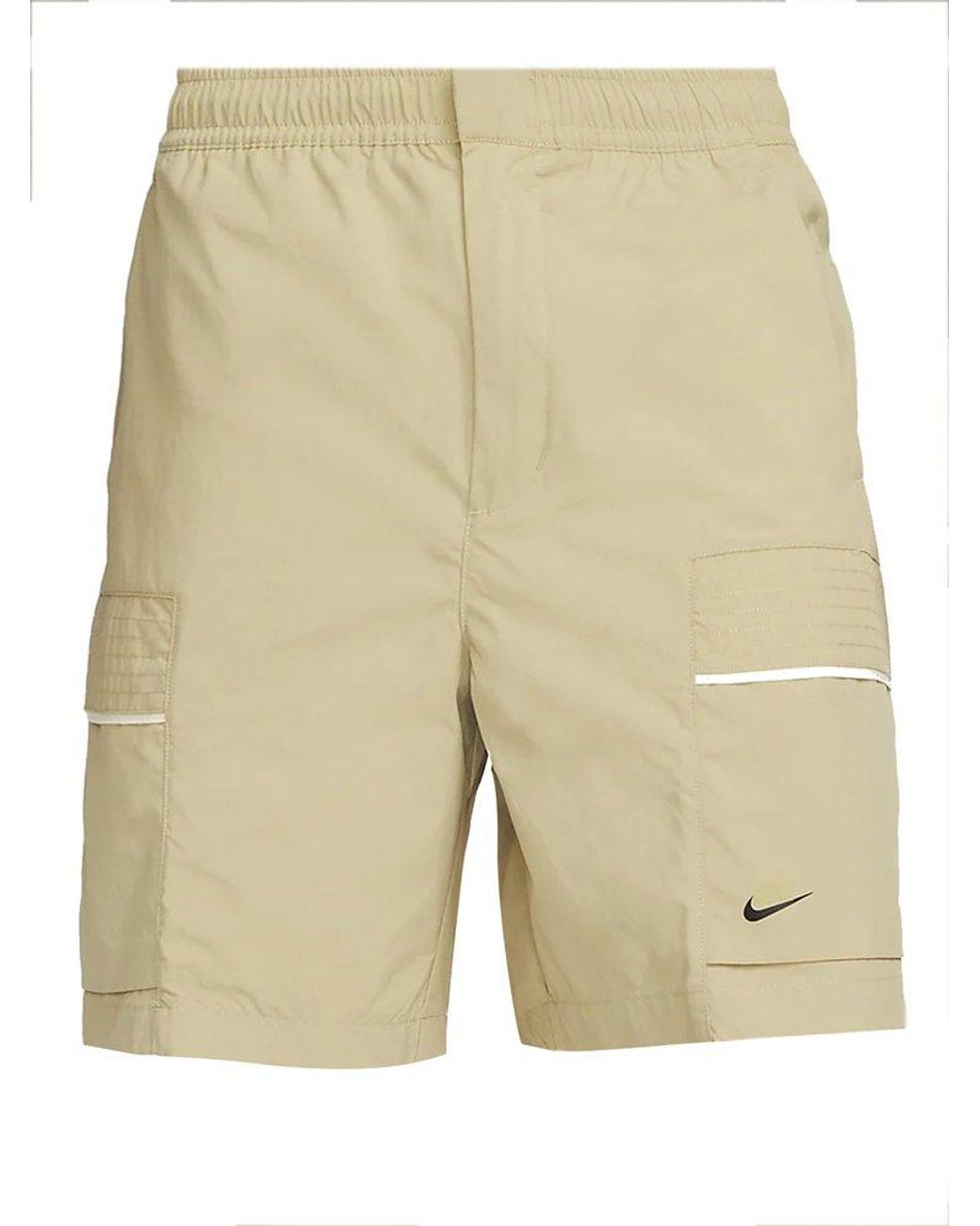 Nike Synthetic Logo Printed Utility Shorts in Beige (Natural) for Men |  Lyst Canada