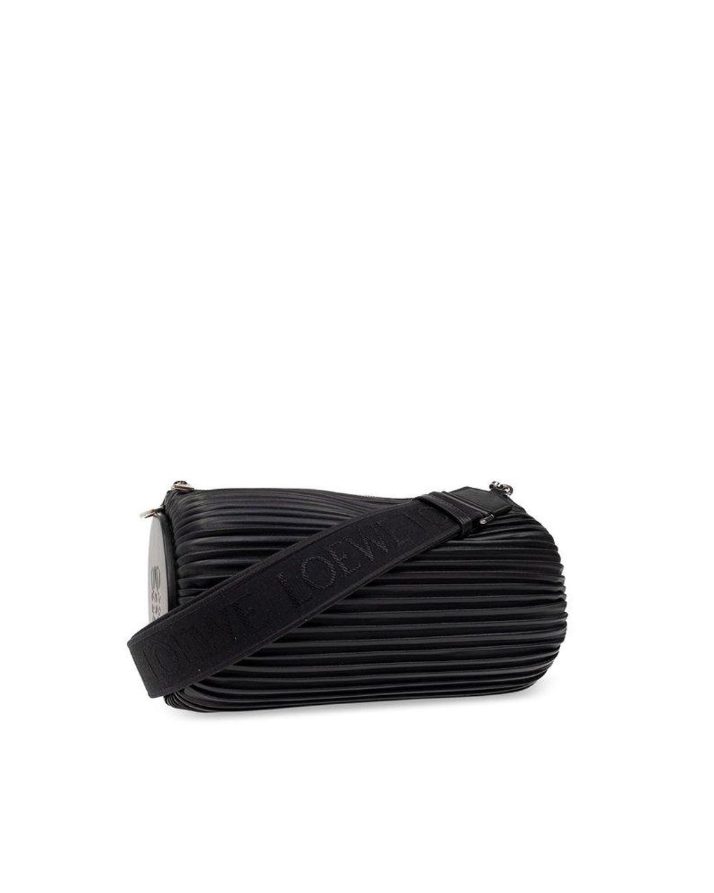 Loewe Bracelet Convertible Leather Shoulder Bag