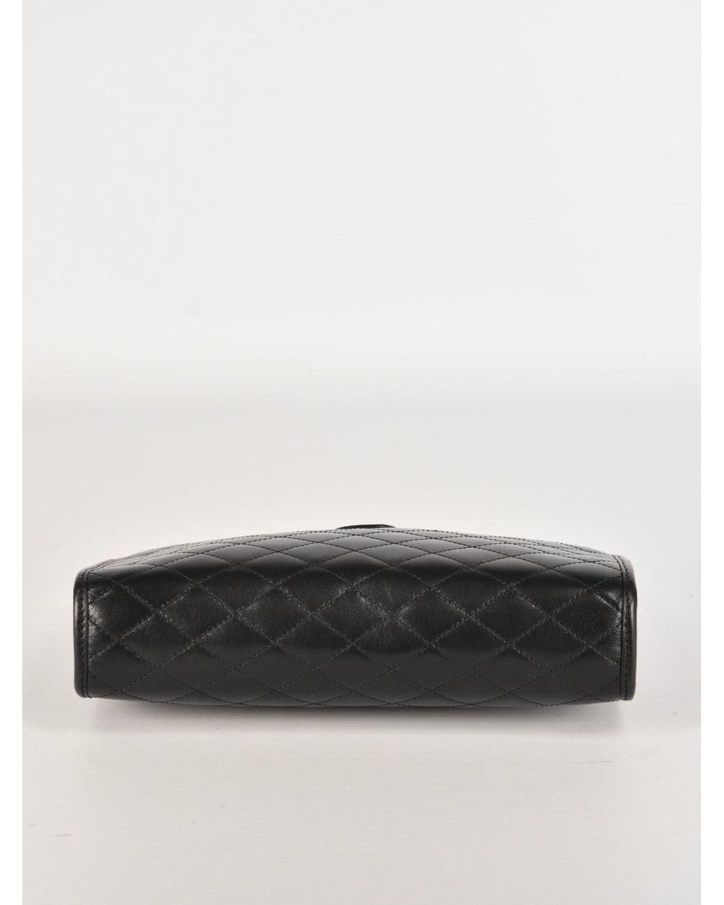 Saint Laurent Baby Victoire Quilted Clutch Bag - Farfetch