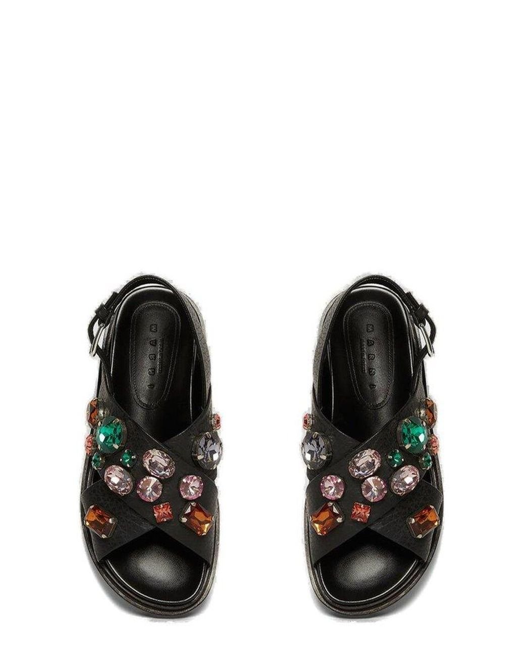 Marni sales embellished sandals