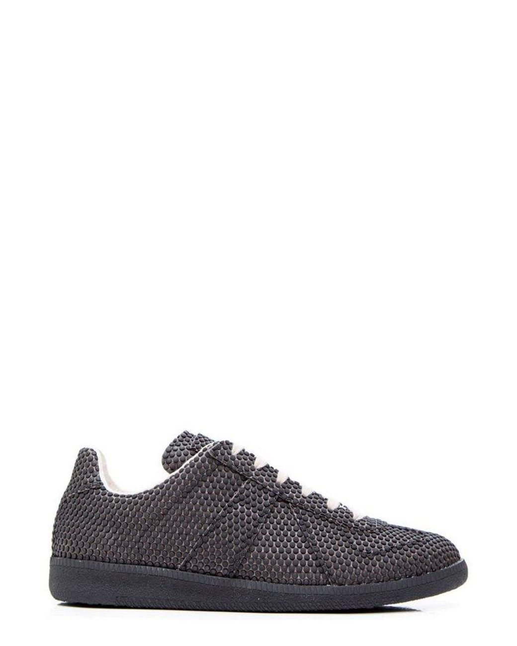 Maison Margiela Men's Black 22 Replica Sneakers