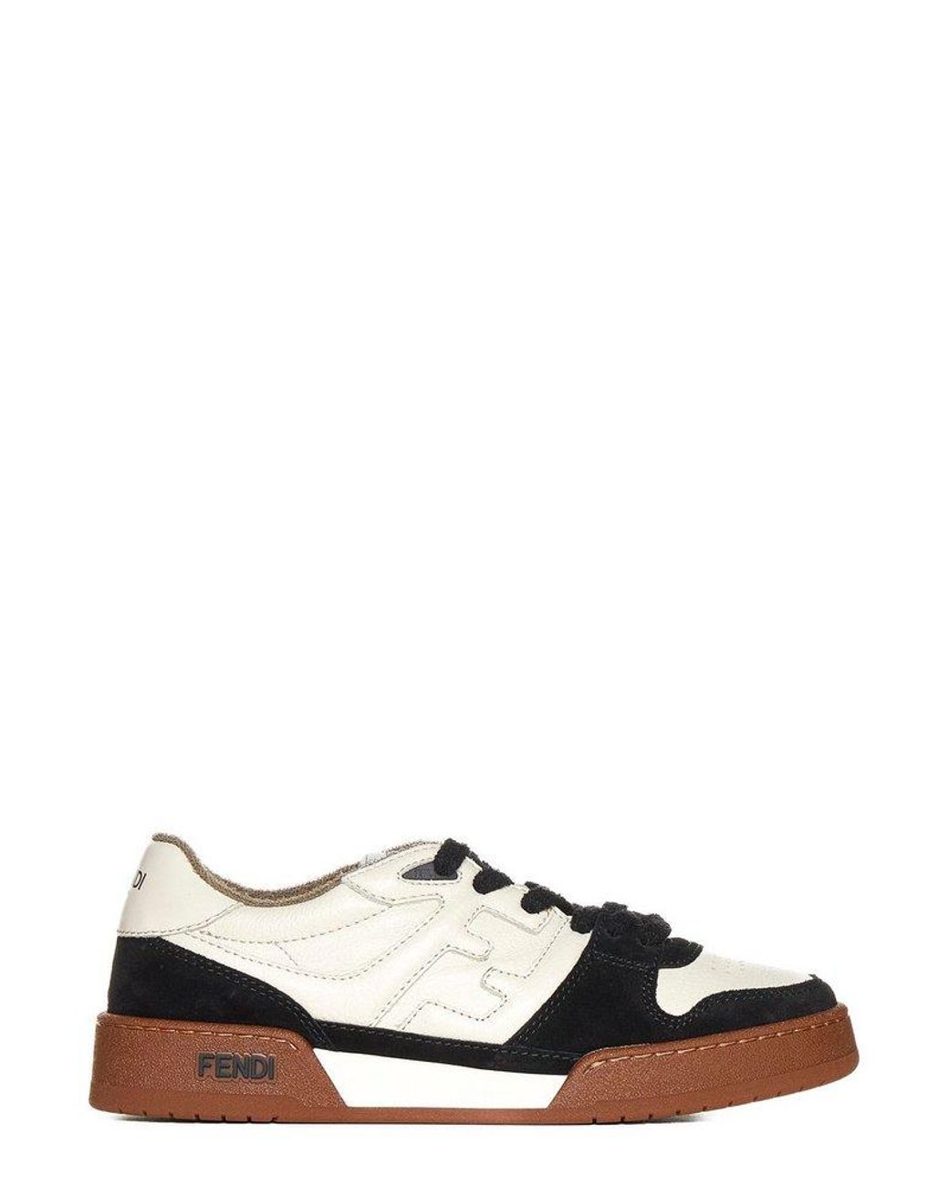 Fendi panel logo band on sale trainers