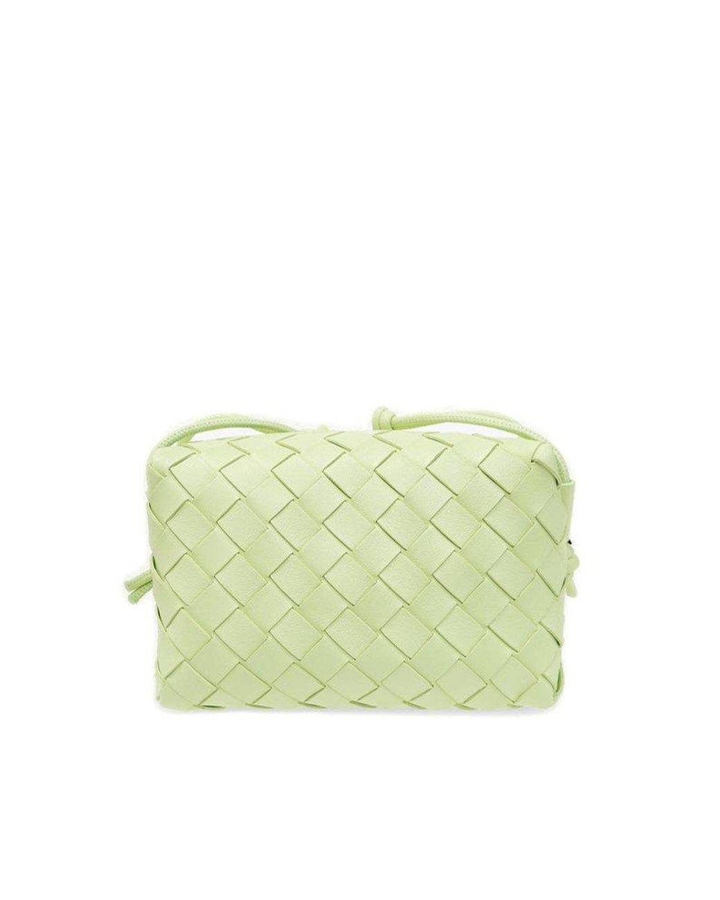 Bottega Veneta® Mini Loop Camera Bag in Dark Green. Shop online now.