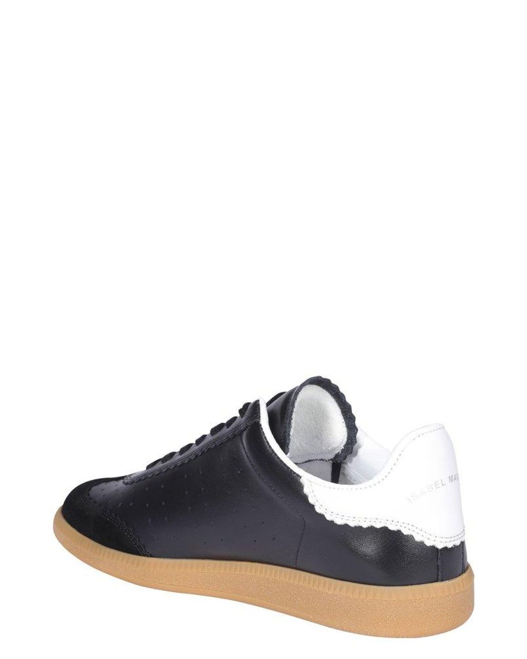 Isabel Marant Leather Bryce Sneakers in Black for Men | Lyst