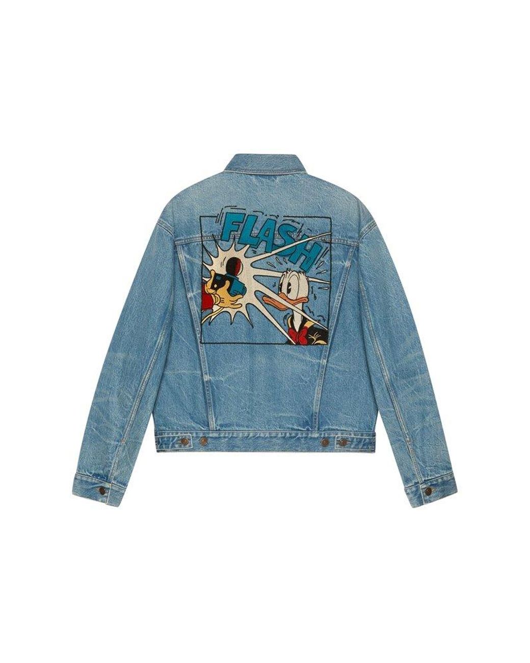 gucci mickey mouse denim jacket