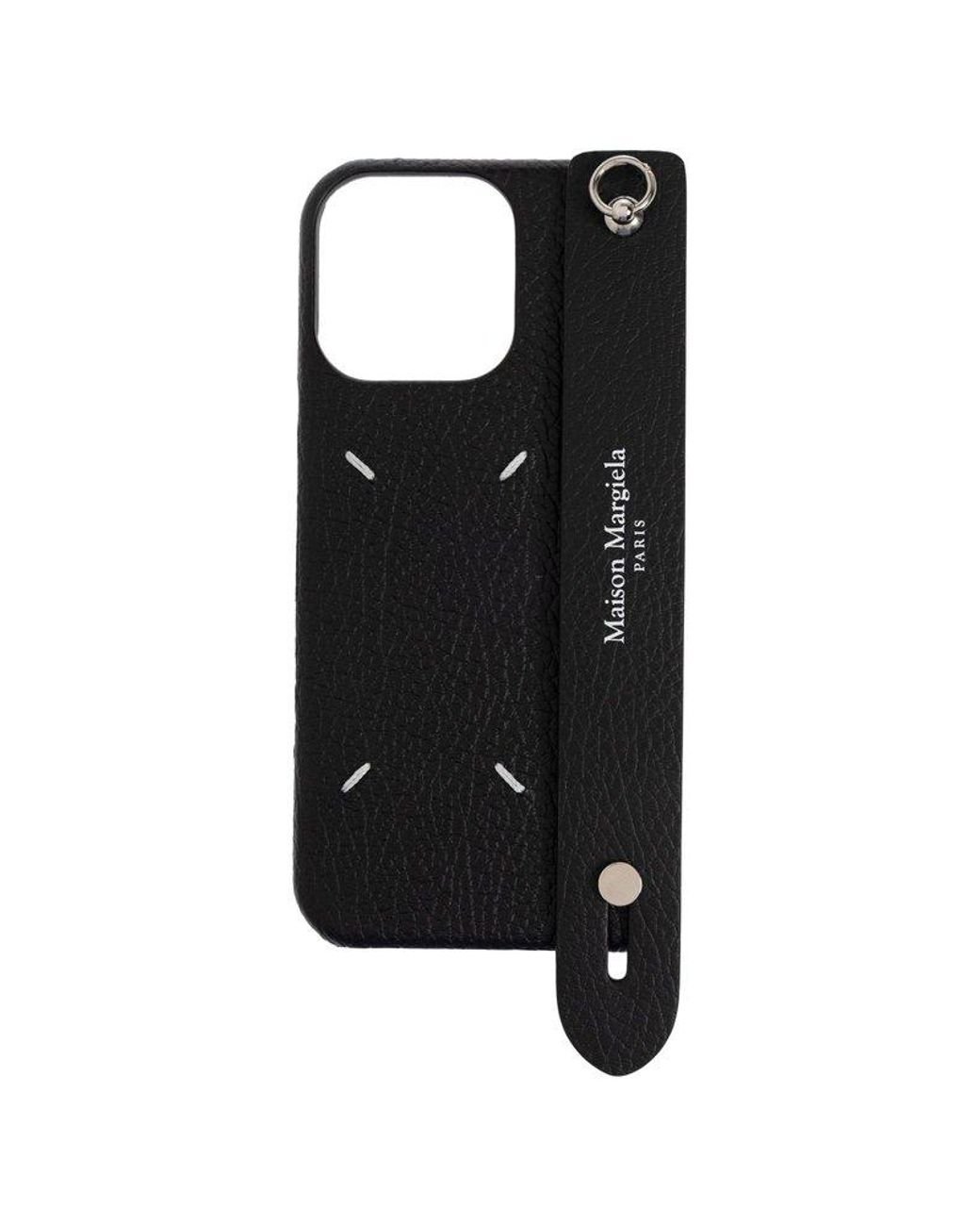 Maison Margiela Case For Iphone 16 Pro Max in Black | Lyst