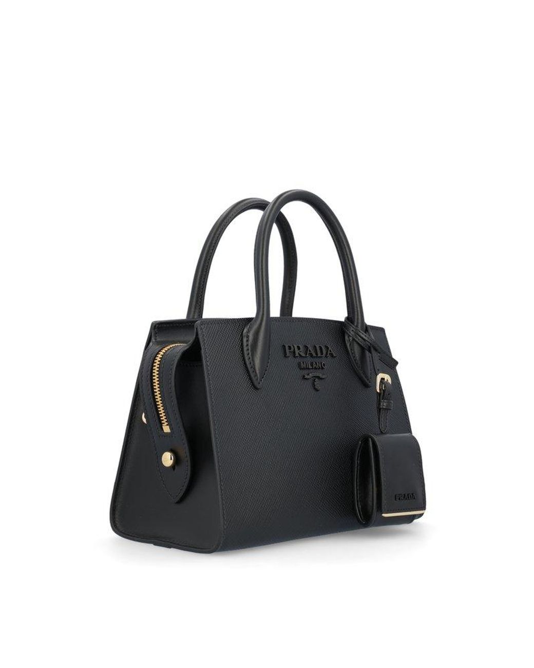 Prada Monochrome Saffiano Bag - Red Shoulder Bags, Handbags - PRA826834