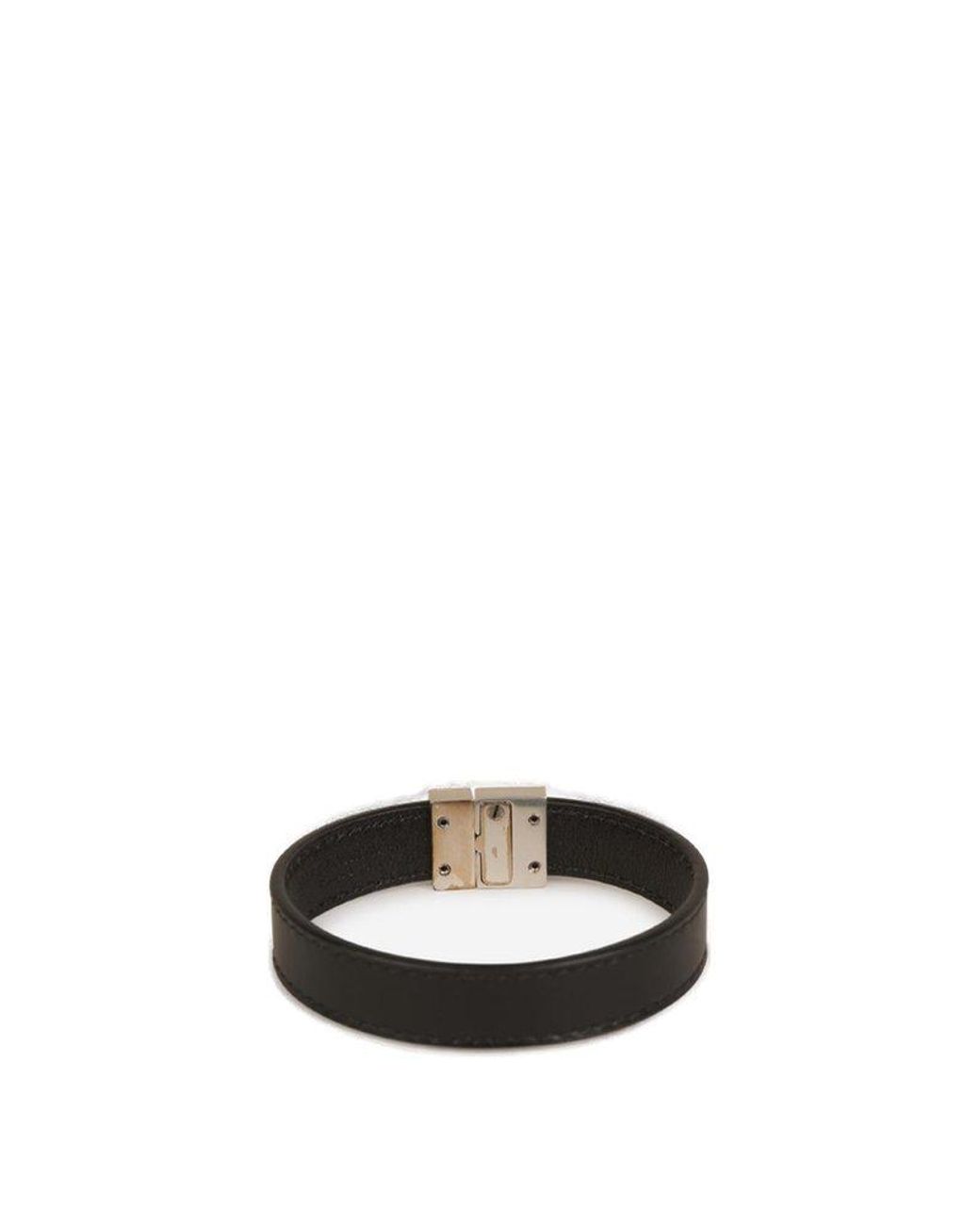 Louis Vuitton Loop It Bracelet - Black, Brass Wrap, Bracelets