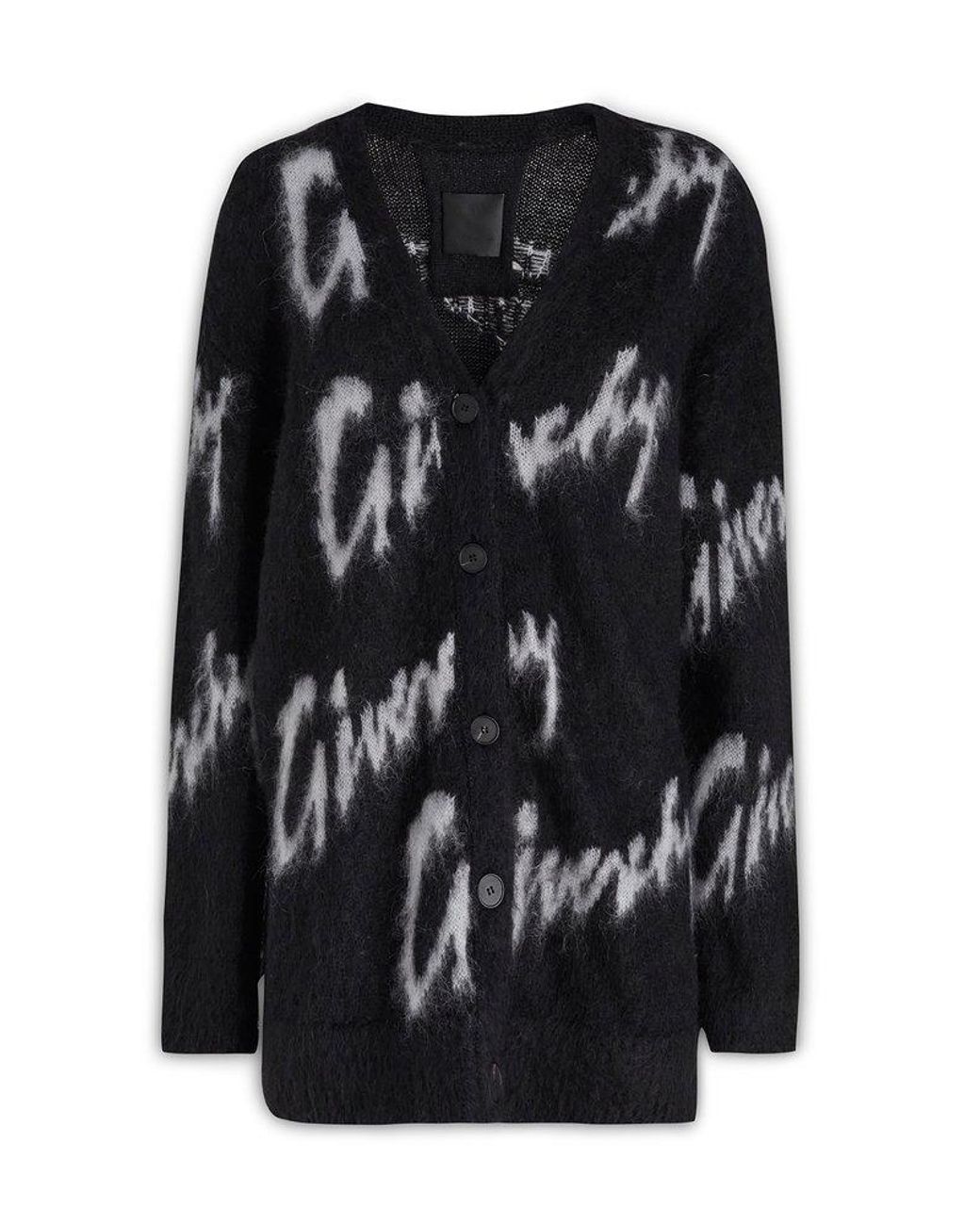 Givenchy 4G monogram knitted cardigan - Black