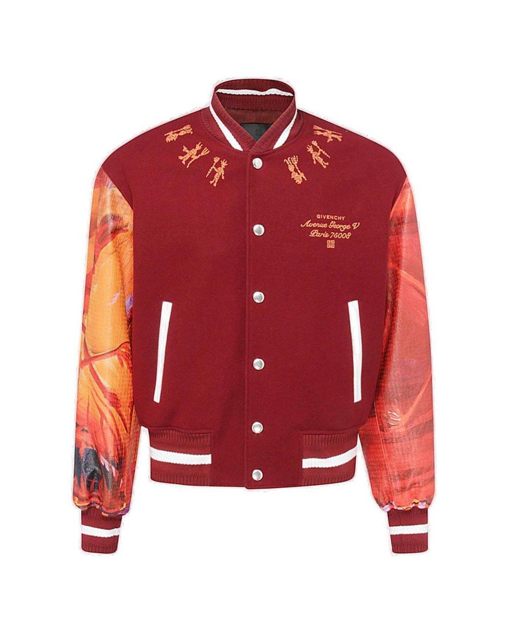Givenchy 2025 jacket red
