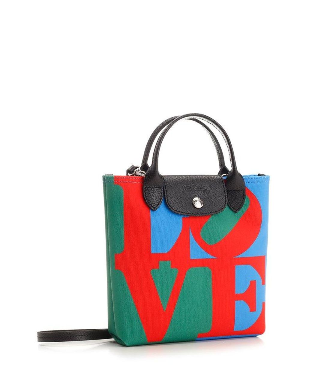 Longchamp X Robert Indiana Xs Crossbody Bag in Red | Lyst UK