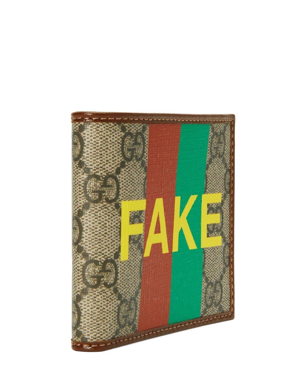 Gucci Not Fake Logo Wallet Men | Lyst