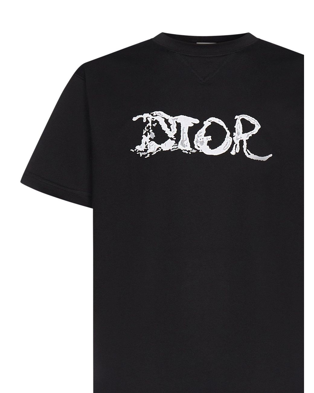 Dior X Peter Doig Oversized Logo T-shirt in Black for Men | Lyst Dior X Peter Doig Oversized Logo T-shirt in Black for Men | Lyst