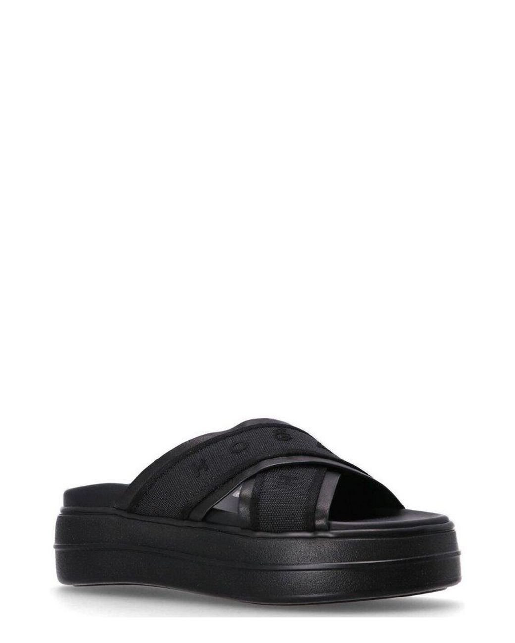 サンダル・ミュール HOGAN SKYSCRAPER SANDALS Sandals Hogan Skyscraper BLACK for Woman