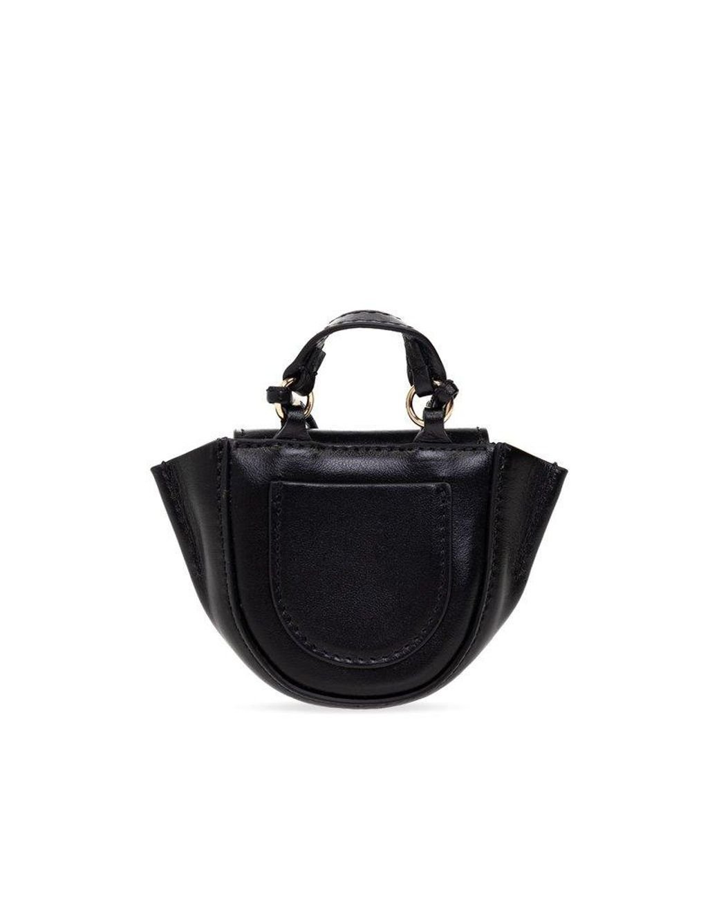 Wandler hortensia Micro Shoulder Bag in Black Lyst