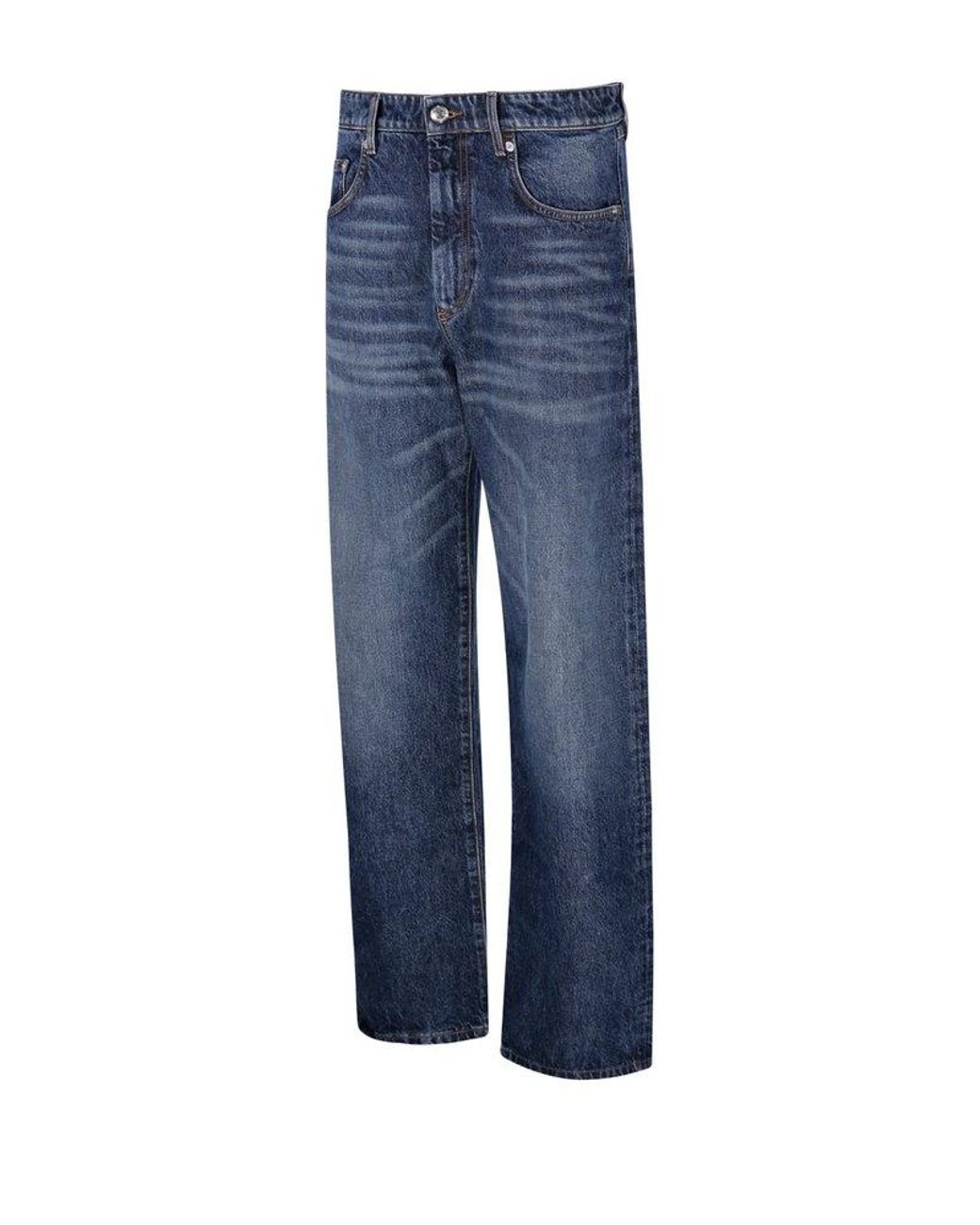 【送料&関税込】SportMax Nilly Button Detailed Straight Leg sportmax-Blue-Button-Detailed-