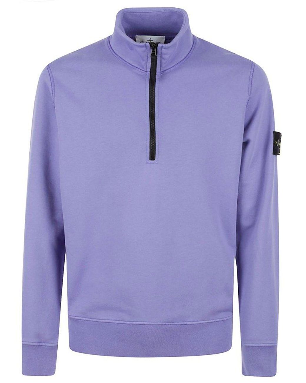 Compass badge Funnel Neck Sweatshirt