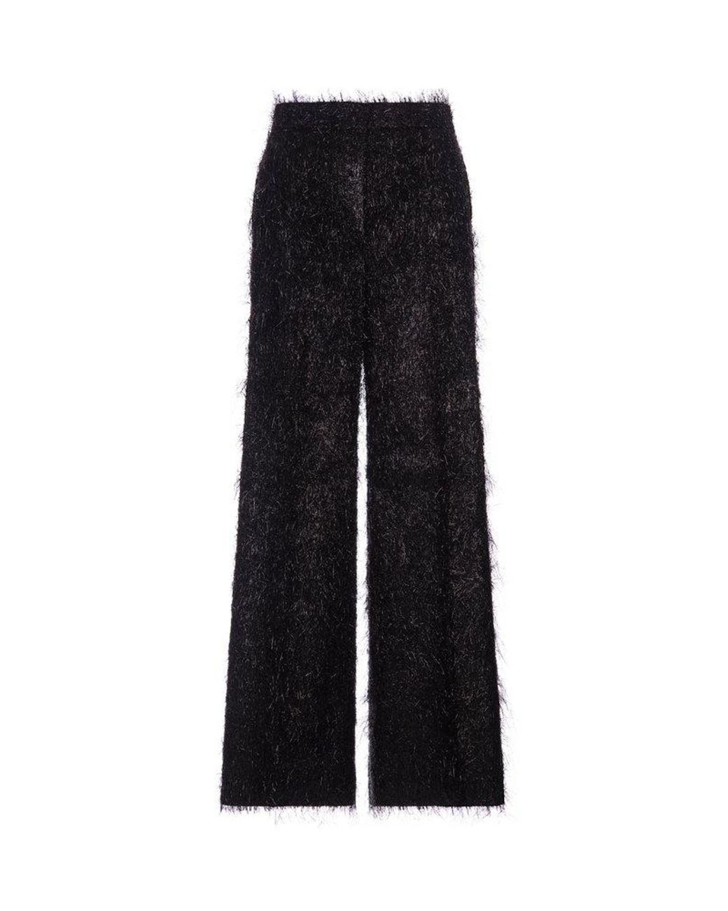 パンツ FABIANA FILIPPI Wide range of trousers Black Fabiana Filippi Wide Leg Black Pants | ShopSimon
