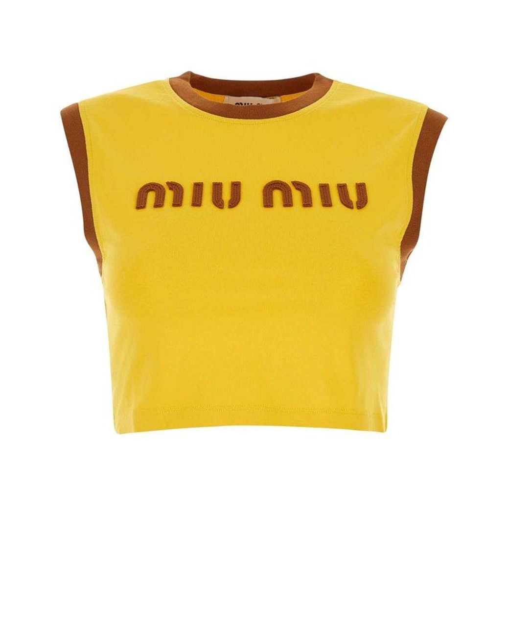 トップス MIU MIU Khaki Tops 2000s Miu Miu Tops for Women | Online Sale up to 32% off | Lyst