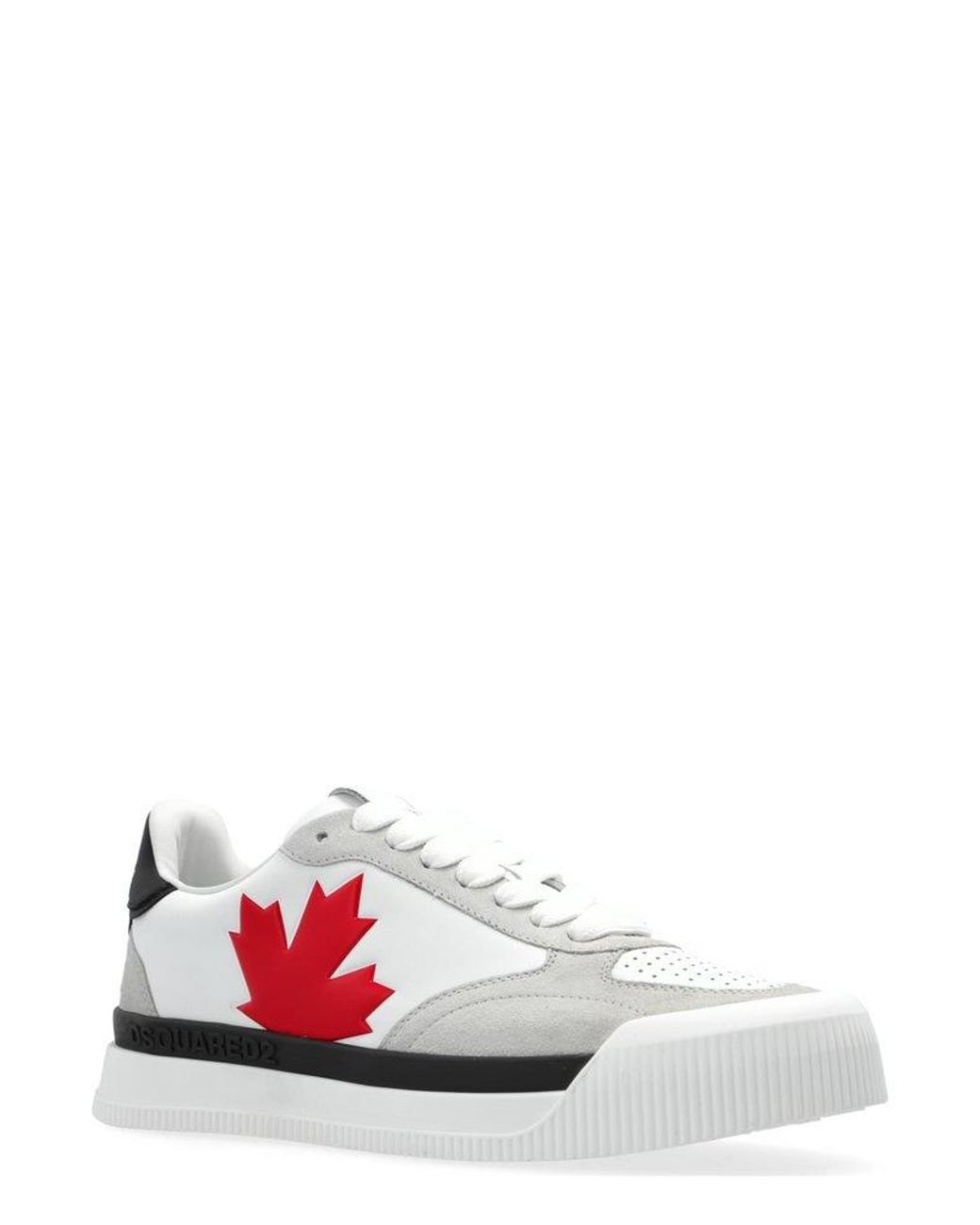 Dsquared2 ニュージャージー ロー トップ スニーカー DSquared² New Jersey Low-Top Sneakers in White for Men | Lyst