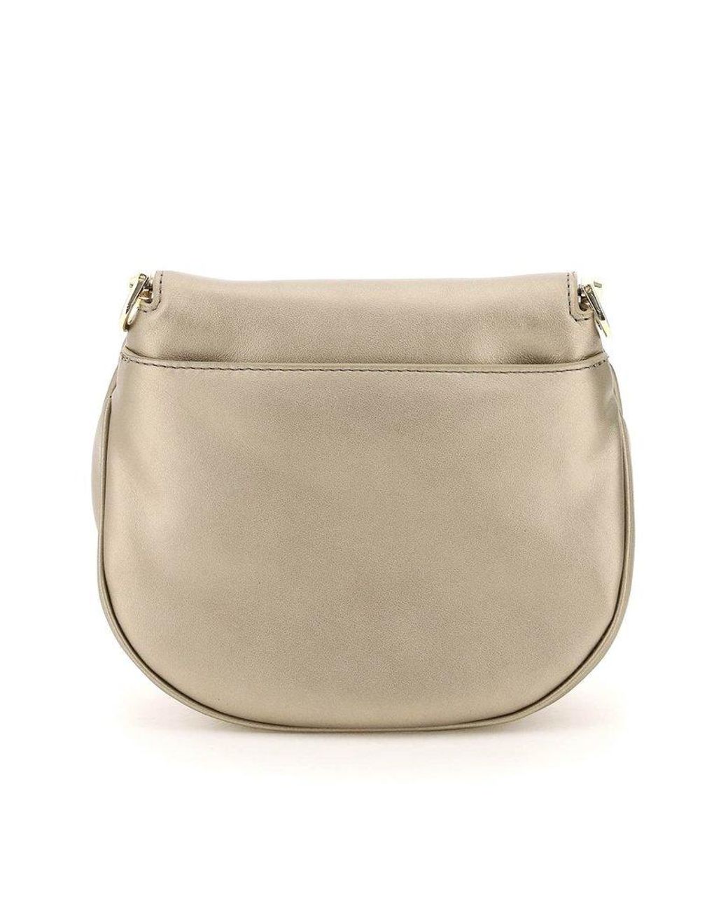 Furla Portagioia Mini Crossbody Bag in Natural | Lyst