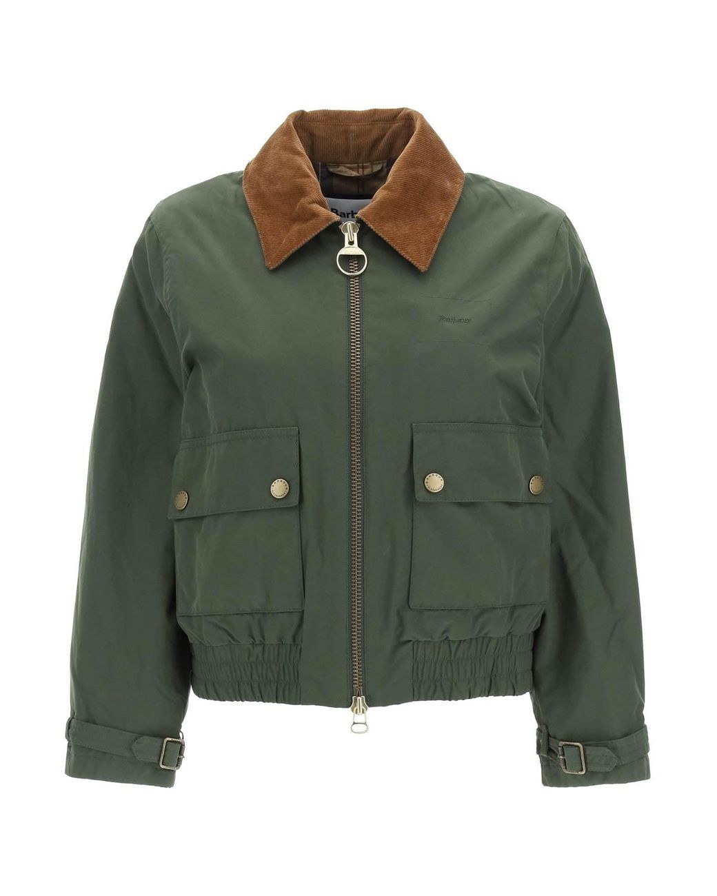 Barbour Elliot Casual Jacket By Alexachung in Green | Lyst