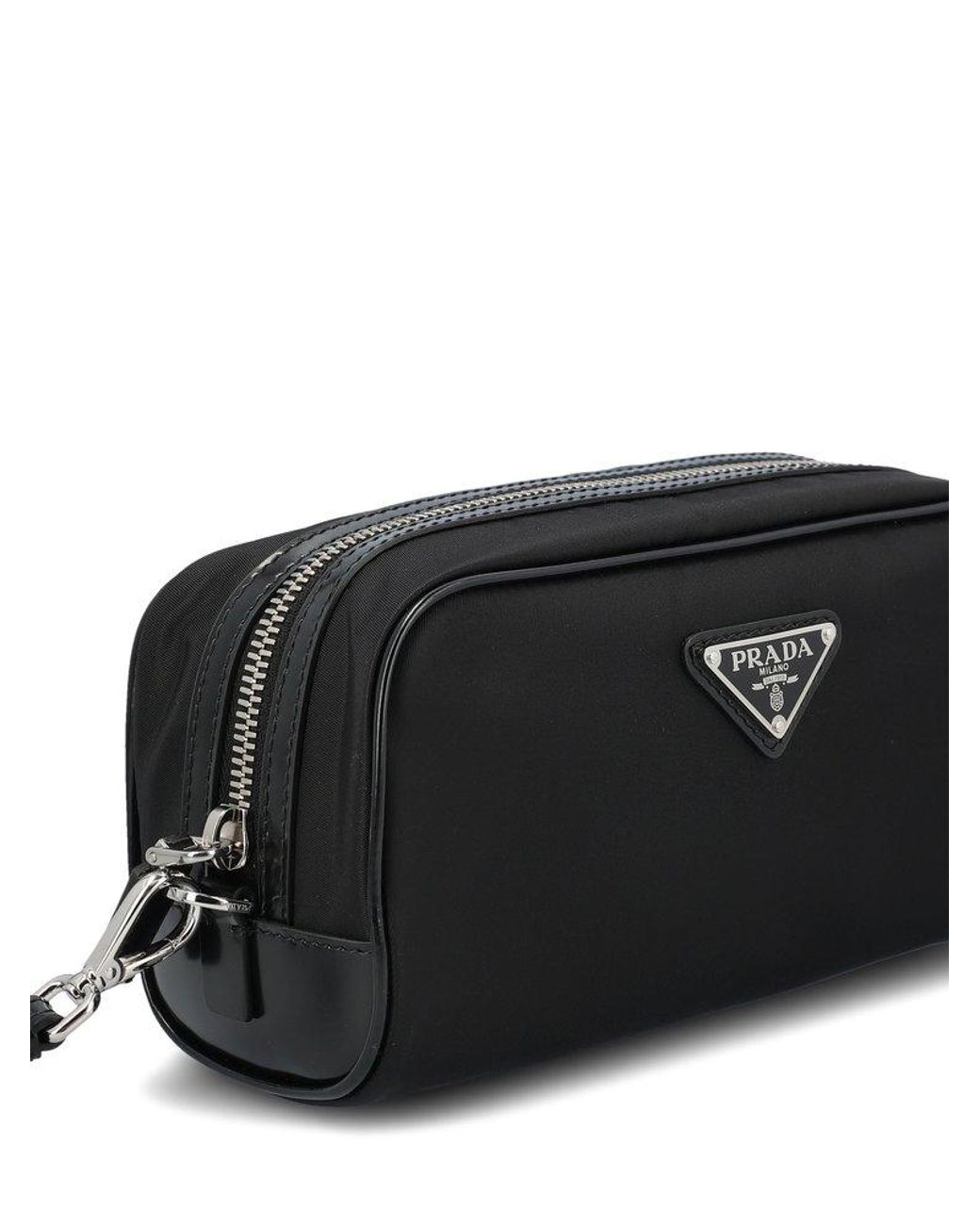 ★関税込★PRADA★Medium black wash bag★バッグ★ ☆韓国の人気☆【PRADA】☆Medium black wash bag☆バッグ
