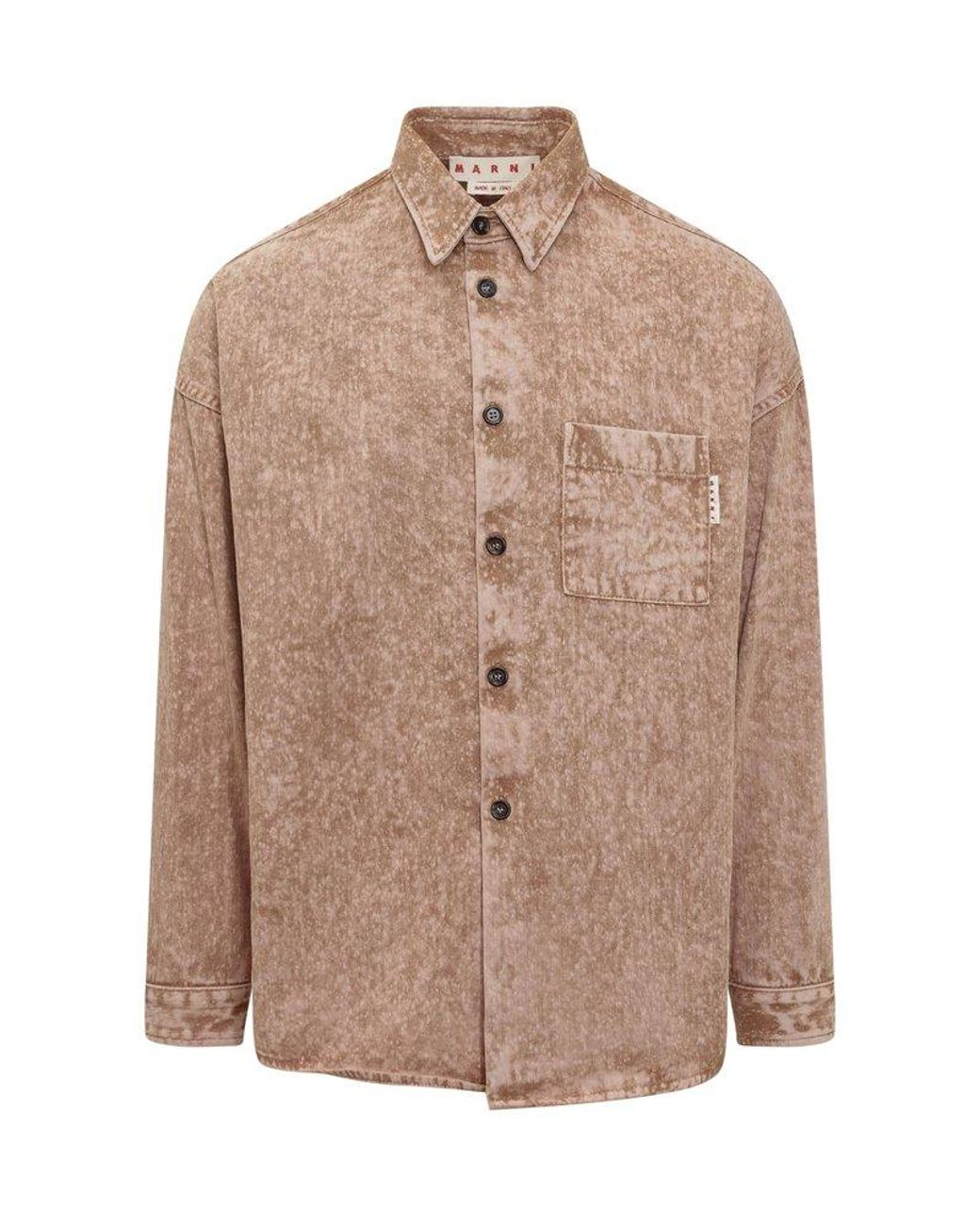 Marni Shirt in Brown for Men | Lyst