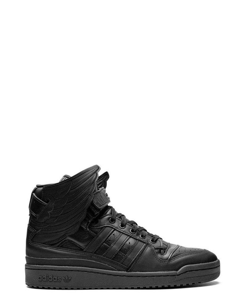 adidas Js Wings 4.0 High-top Sneakers in Black for Men | Lyst