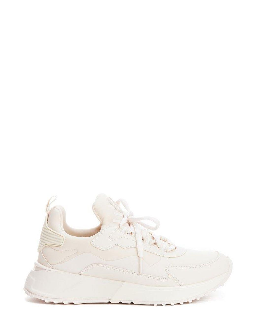 MICHAEL Michael Kors Theo Scuba Lace-up Sneakers in White | Lyst