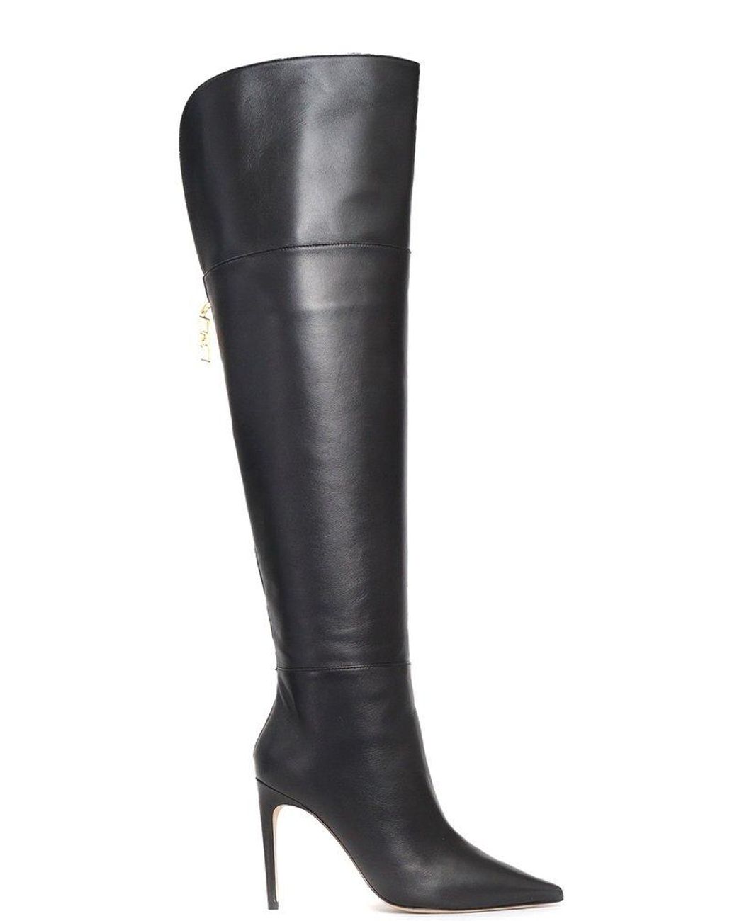 Black booties skinny heel deals