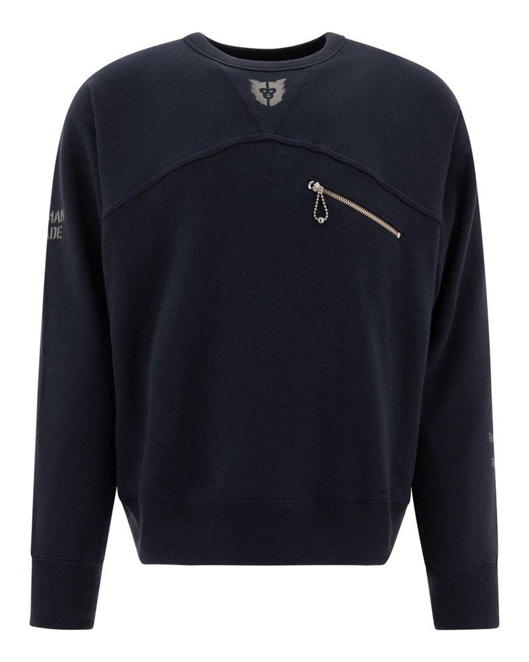 スウェット・トレーナー Human Made Sweatshirt with zipper detail Human Made ZIP UP Sweatshirt Navy | Official Japan Store