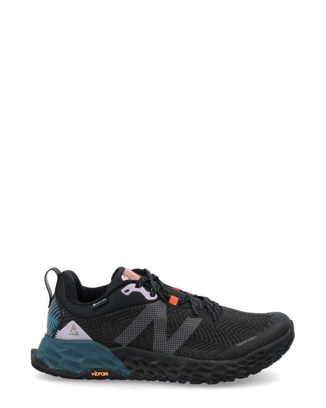 New Balance Rubber Trail Running Round Toe Sneakers in Black for Men