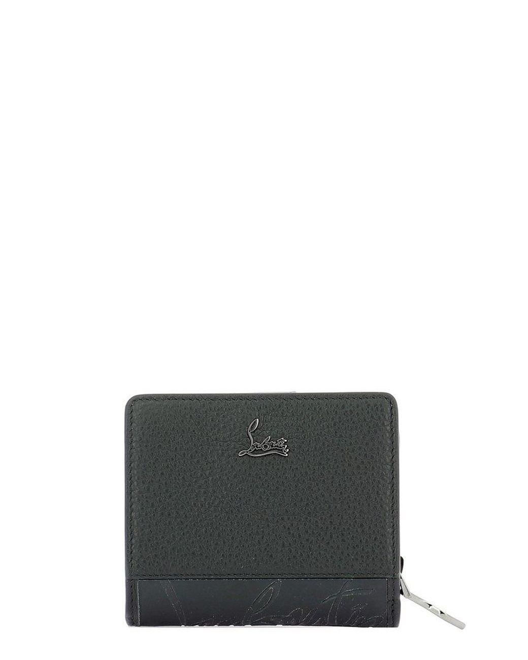 Christian Louboutin Paloma Mini Wallet in Black | Lyst