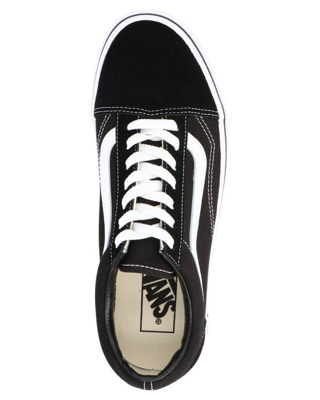 Vans Leather Old Skool Platform Sneakers in Black for Men - Save 6% | Lyst