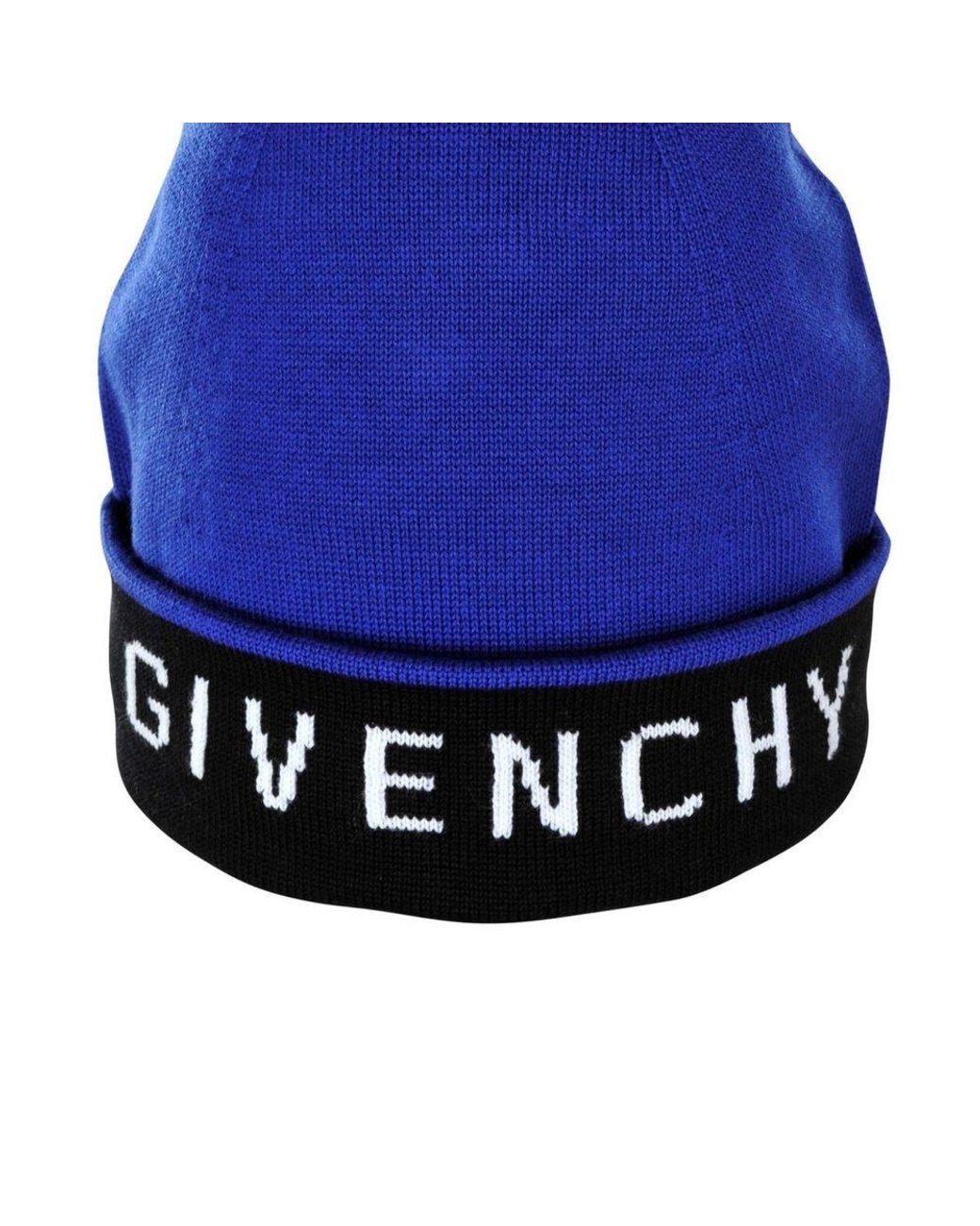 givenchy beanie blue