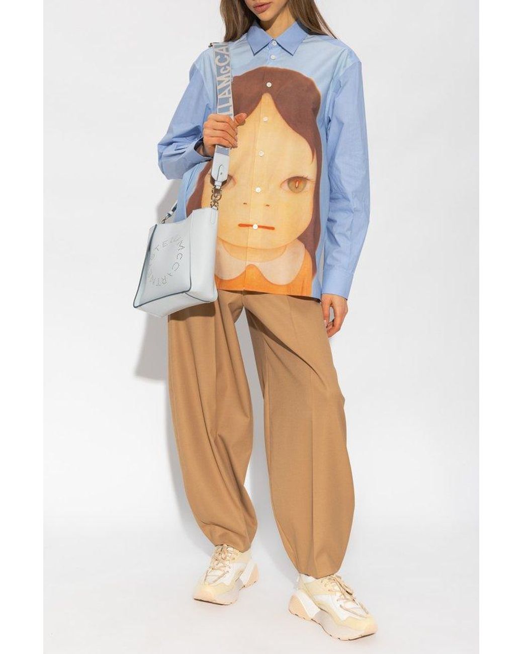 Stella McCartney X Yoshitomo Nara in Blue | Lyst Stella McCartney X Yoshitomo Nara in Blue | Lyst