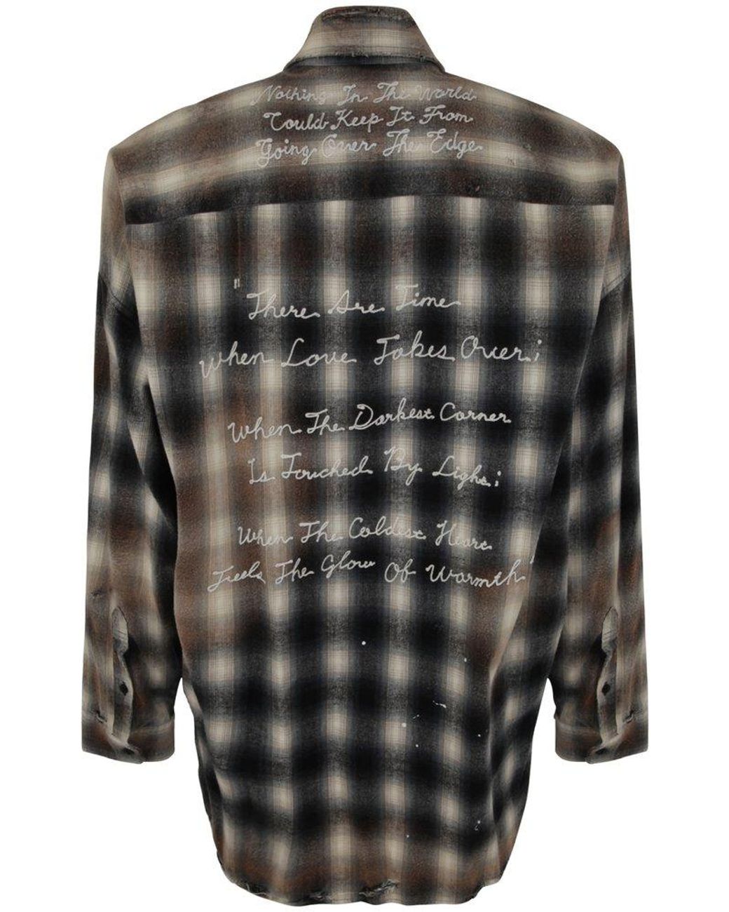 Tシャツ・カットソー MIHARAYASUHIRO FW24 Padded check overshirt (A13SH084 BLUE) Maison MIHARA YASUHIRO Blue padded shirt with Check pattern