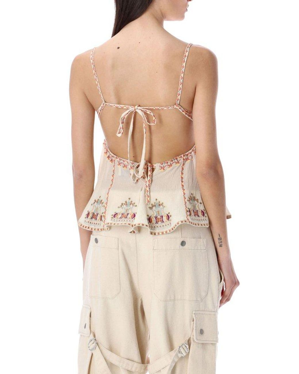 ISABEL MARANT flower bare top 【公式通販】