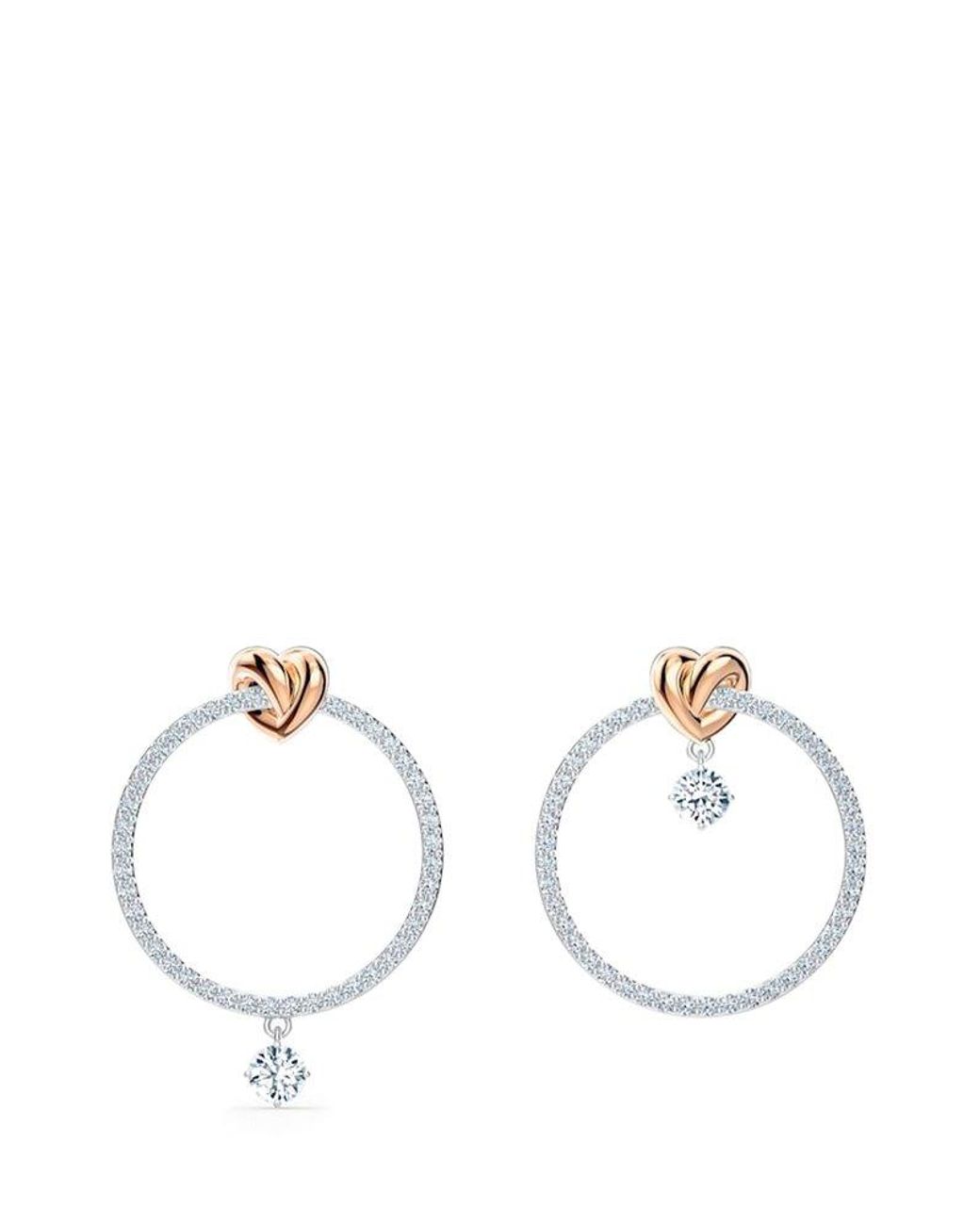 Swarovski lifelong hoop shop pierced earrings
