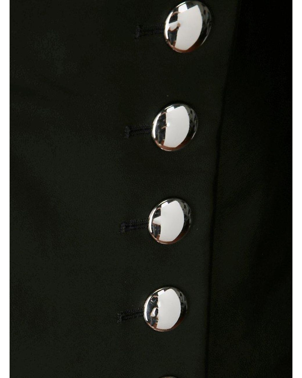 KHAITE Jaxon Mini Skirt in Black | Lyst