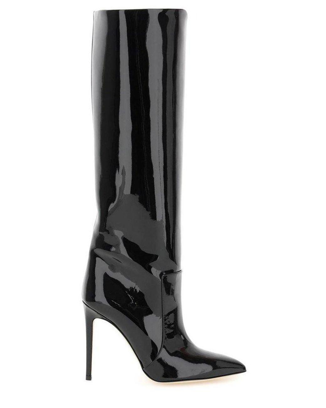 Paris Texas Stiletto Pointed-toe Boots in Black | Lyst